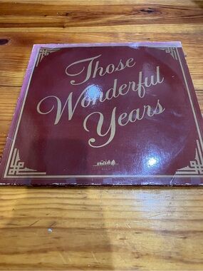 Those Wonderful Years Vinyl Record - Burgundy